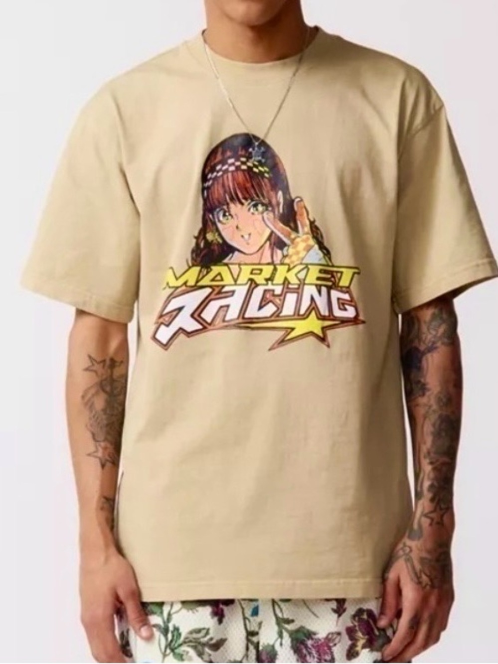 Market X Urban Outfitters On Any Sunday Graphic Tee T-Shirt‎ NWT